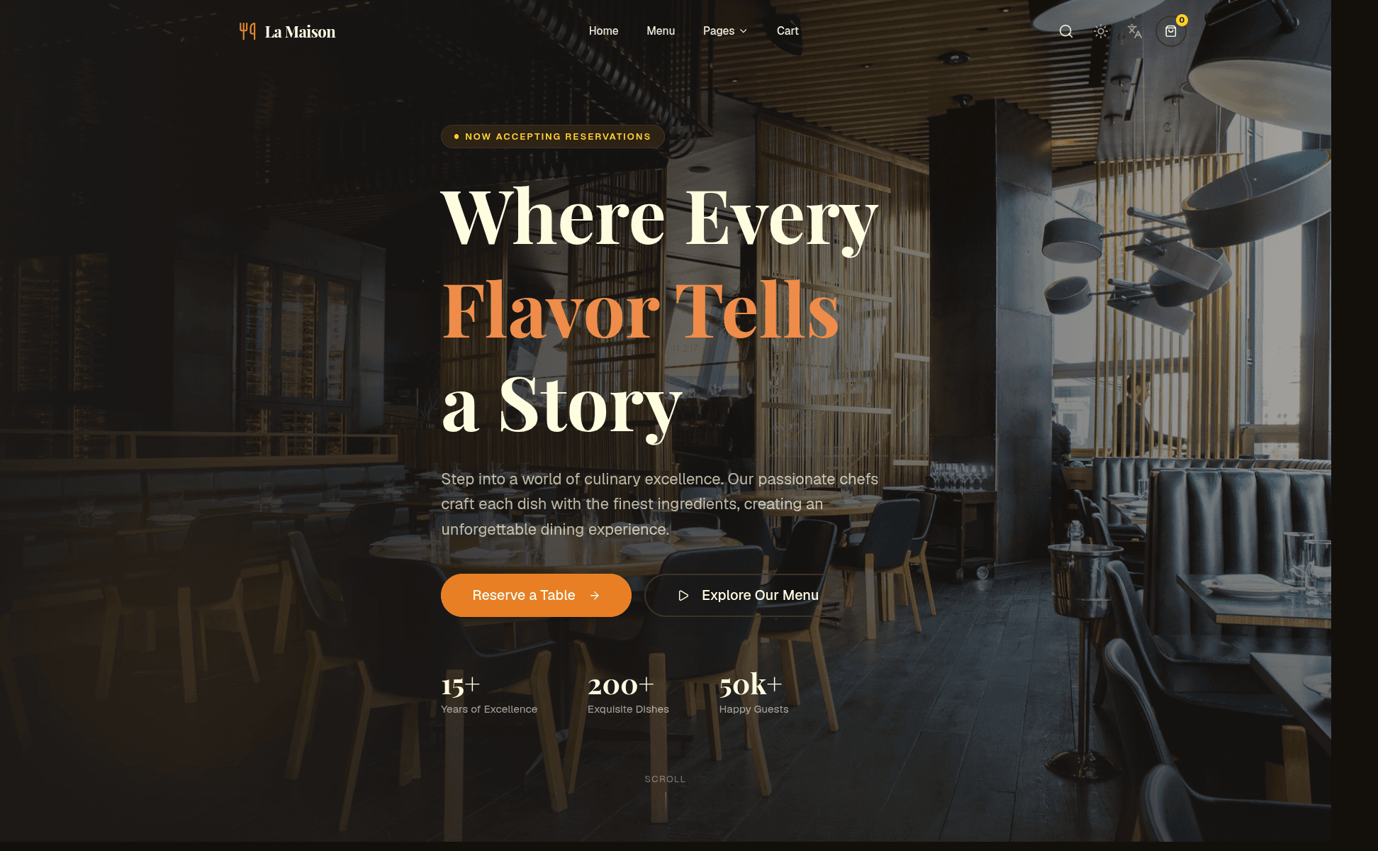 La Maison | Fine Dining Restaurant